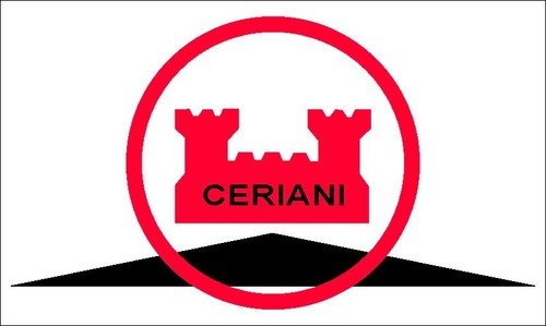 Adesivi forcella ceriani - ceriani, logo