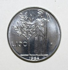 ITALIA REPUBBLICA  100 LIRE 1964 FDC