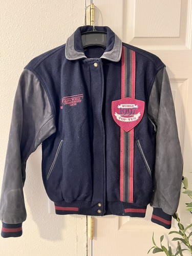 Giacca pelle aqha vintage - pelle,