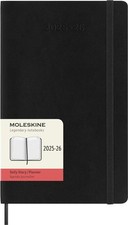 Moleskine Daily Planner 2025-2026, Agenda Giornaliera 18 Mesi con Copertin...