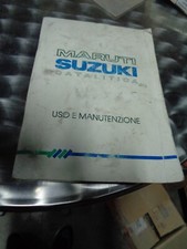 M6911 XX - LIBRETTO MANUALE USO E MANUTENZIONE SUZUKI MARUTI