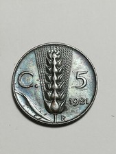 5 CENTESIMI 1921 SPIGA REGNO
