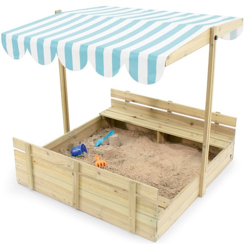 Sabbiera legno per bambini - sabbiera,