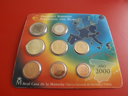 Spagna euro kms 2000 blister - euro,