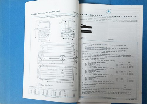 Mercedes benz camion 306 - l, d