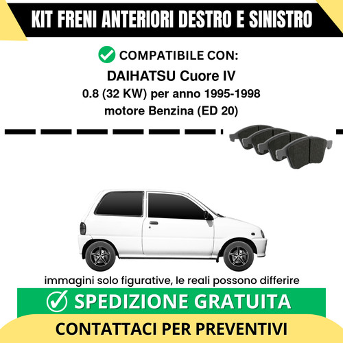 Pastiglie freno anteriori per - pastiglie,