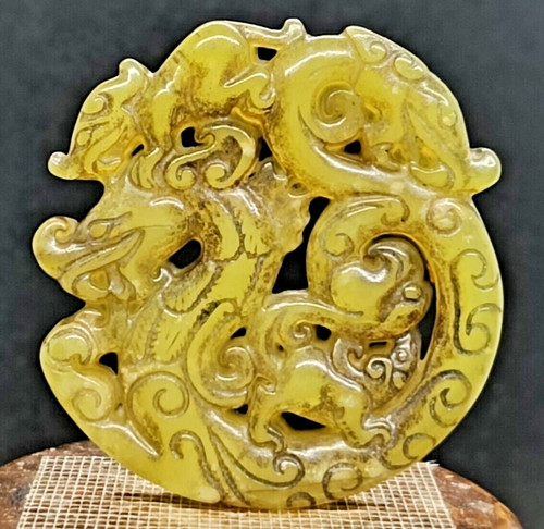 Antico ciondolo giada - antico, di