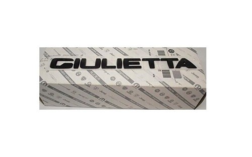 Sigla scritta giulietta nero - scritta,