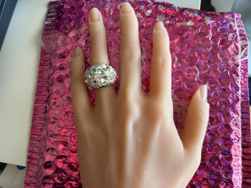Anello swarovski vintage - anello, molto