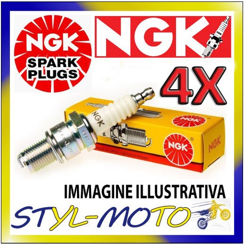 Kit candele ngk - 4, plug