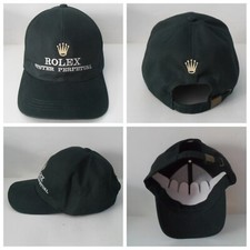 Rolex Watch Hat Oyster Perpetual Gold Crown Logo - Bel cappello da golf - Nuovo!