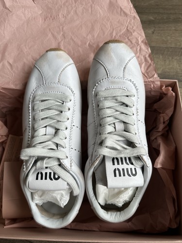 Sneakers donna pelle miumiu - sneakers,