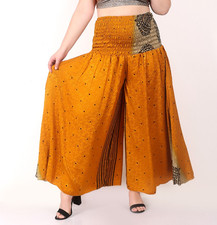 Pantaloni palazzo stampati