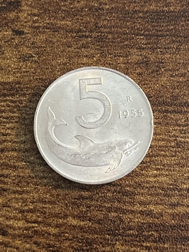 1955 italia cinque lire - 1955,