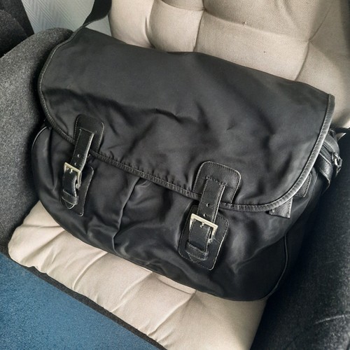 Prada messenger bag nera - messenger,