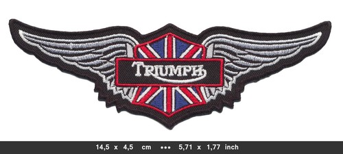 Triumph toppa patch - patch, biker