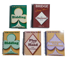 Bridge Book Lot of 5 by Audrey