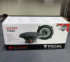 FOCAL 2WAY 5,25 POLLICI 13 cm PORTA AUTO ALTOPARLANTI COASSIALI POSTERIORI ACCESSO 130AC SCATOLA APERTA