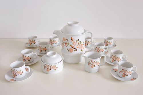 Set porcellana tazze caffè