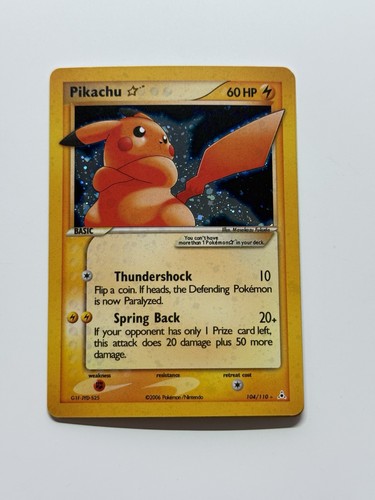 Scheda diy pikachu - pikachu, gold