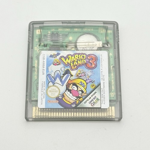 Wario land game - boy, color