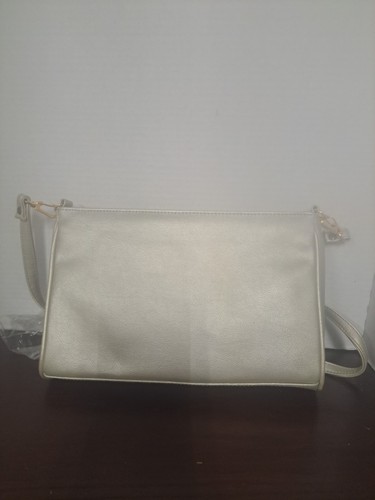 Borsa colore champagne con