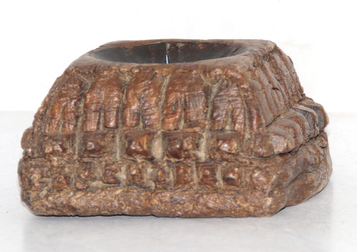 Antico legno colonna basamento - legno,