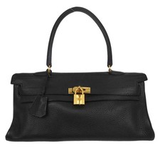 Hermes Black Togo Shoulder