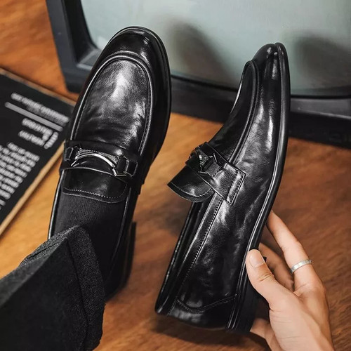 Mocassini uomo neri eleganti - neri,