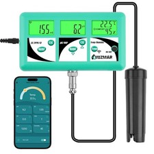 7 in 1 Controller Digitale per idroponica PH EC TDS acqua wifi da remoto