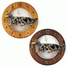 Orologio In Legno Blu Per