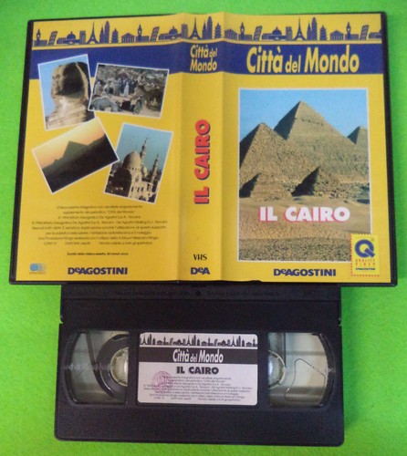Vhs film cairo citta del - vhs,