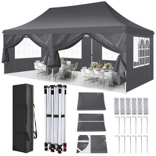 Gazebo pieghevole 3x3m 3x6m - gazebo, /3x6m