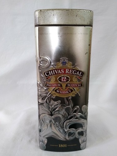 Scatola latta vuota chivas - 🍸scatola,