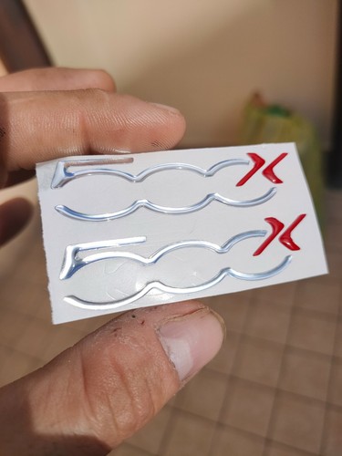 Coppia adesivi resinati - , 3d