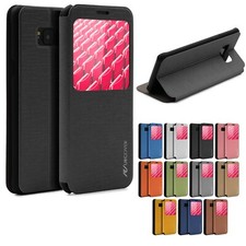 Urcover® View Case Custodia Protettiva Wallet Cover Etui Borsa Cellulare Samsung