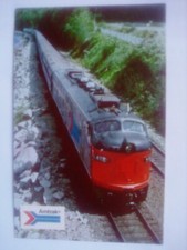 Cartolina ? treno amtrak west coast 1970's Seattle railways   postcard