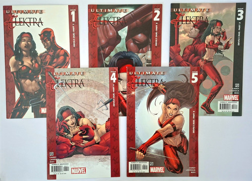 Marvel ultimate elektra - marvel:,