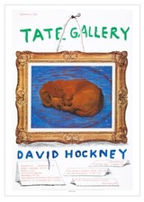 David Hockney 1988-9 poster