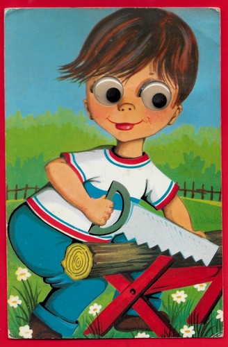Bambino falegname occhi - ,