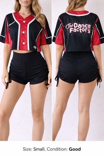 Maglia danza cropped