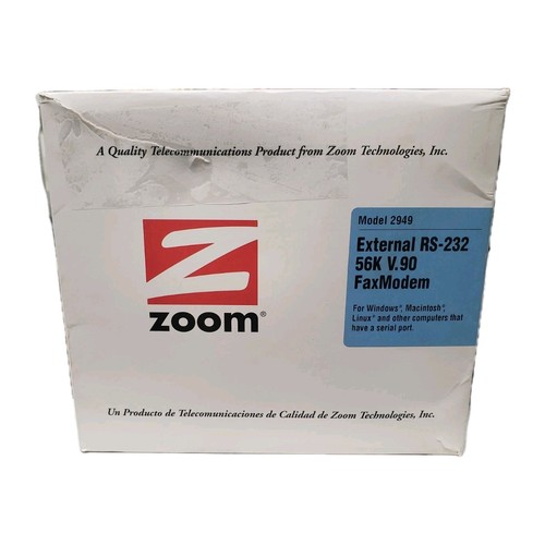 Zoom model 2949 56k - zoom,