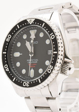 LEGGI! SEIKO Diver's SBCM023 8F35-00A0 Calendario Perpetuo Nero 39mm Quarzo GIAPPONE