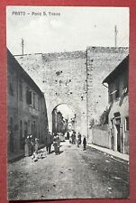 Cartolina - Prato - Porta S. Trinita - 1915