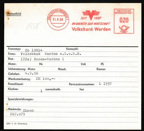 S1958 francotipo afs - s1958),