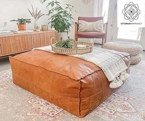 Pouf poggiapiedi elegante