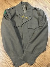 WWII 4° Divisione Fanteria Artiglieria Ufficiale Uniforme Giacca Made in Tedesco Patch