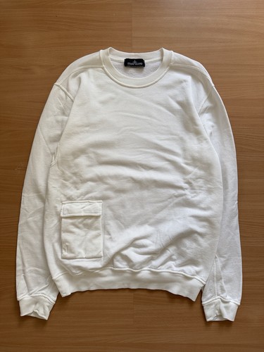 Felpa stone island crema m - felpa, tg
