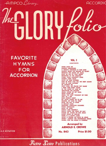 The glory folio - glory, per