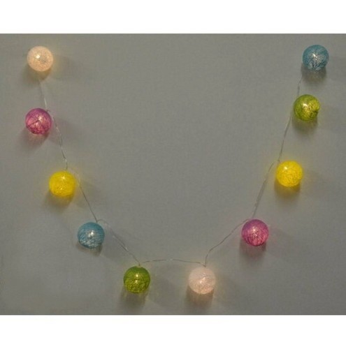 Luci natale cordone palle - luci,